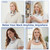 Posture Corrector for Neck & Cervical Spine Alignment - 360° Adjustable Neck Collar with 28 Levels, Memory Foam Support for Pain Relief, Tech Neck, Hump & Forward Head Posture (White, X-Large)