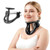 Posture Corrector for Neck & Cervical Spine Alignment - 360° Adjustable Neck Collar with 28 Levels, Memory Foam Support for Pain Relief, Tech Neck, Hump & Forward Head Posture (Black, X-Large)