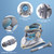 Cervical Neck Traction Device, Adjustable Cervical Traction Device with 3 Power Traction, 8 Airbag Support for Neck Pain Relief Neck Stretcher Air Pump Neck Brace