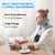 RISURRY Cervical Neck Traction Device Fast Air Pump Neck Brace, Adjustable Inflatable Neck Stretcher with 3 Power Tractions Pain Relief Neck Decompression Tension Relief