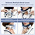 Cervical Traction Device, Lightweight & Adjustable Neck Stretcher for Neck Support, Cervical Neck Traction Device for Home Use, Neck Pain & Tension Relief, FSA-HSA Eligible (White)