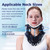 ALPHAY Neck Stretcher Cervical Traction, Neck Braces for Neck Pain and Support, Adjustable Cervical Traction Devices for Home Use, Neck Decompression Device and Revive Cervical Spine