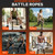 Ropeless Battle Ropes for Home Gym, Portable Cordless Weighted Battle Ropes with Storage Bag, High Calorie Burn for Men & Women, Fitness Equipment for HIIT & Low-Impact Aerobic Training