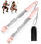 VividPulse Pink 2PCS Weighted Ropeless Battle Ropes for Home Gym - Portable & Quiet Training Rope for HIIT, Strength & Low-Impact Cardio - Full Body Workout Equipment for Men & Women