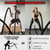 Battle Rope for Home Gym Workout - 1.5 Inch 40ft Heavy Weighted Training Exercise Ropes Fitness Equipment with Sleeve and Anchor Strap Kit for Outdoor Working Out