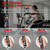 Battle Rope for Home Gym Workout - 1.5 Inch 30ft Heavy Weighted Training Exercise Ropes Fitness Equipment with Sleeve and Anchor Strap Kit for Outdoor Working Out - Red