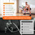 LunaHush Cordless Ropeless Battle Ropes for Home Gym, 3 Adjustable Resistance, Heavy Duty Strength Training Equipment for HIIT, Full Body Workout, Men & Women, Purple