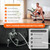 LunaHush Ropeless Battle Ropes for Home Gym, 3 Adjustable Resistance, Heavy Duty Cordless Battle Ropes for HIIT, Full Body Workout, Men & Women, Black