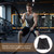 MECCANIXITY Battle Rope 30ft x 1 Inch Polyester Workout Rope Heavy Fitness Exercise Rope for Strength Training Home Gym Muscle Building, Black Red