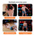 KINEOZ Upgraded Ropeless Battle Ropes for Home Gym, Four Adjustable Weight Levels, Weighted Workout Ropes for HIIT, Cardio and Strength Training Fitness Equipment