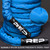 REP Battle Ropes - PolyDacron Battle Rope for Strength and Conditioning Workouts – 1.5" and 2" Diameter, 30ft, 40ft, 50ft Lengths with Optional Cover Sleeve (Blue With Sleeve, 2.0 x 50 ft)