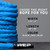 REP Battle Ropes - PolyDacron Battle Rope for Strength and Conditioning Workouts – 1.5" and 2" Diameter, 30ft, 40ft, 50ft Lengths with Optional Cover Sleeve (Blue With Sleeve, 1.5 x 50 ft)