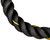 Fitvids Battle Rope 1.5Inch 2 Inch Diameter Poly Dacron 30 FT – 40 FT – 1.5-Inch, 30FT – Black