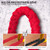 Brobantle Battle Rope 1.5 Inch Diameter,Red 30FT Exercise Workout Ropes for Home Gym Heavy Weighted Training Rope for Working Out