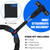 Perantlb 100% Poly Dacron Heavy Battle Rope - 1.5", 30' 40' 50' Lengths - Upgraded Durable Protective Sleeve - Gym Muscle Toning Metabolic Workout Fitness - Anchor Strap Kit Included (1.5" x 50 ft)