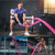 1 inch 30ft Pink Battle Rope Workout Rope Battle Ropes for Home Gym Exercise for Working Out for Exercise Training Weighted Workout