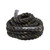 Amazon Basics Battle Rope for Home Gym Workout, Exercise Training Equipment, CrossFit, Strength Training, 1.5 Inch x 30 Feet, Black