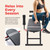 Sunny Health & Fitness No-Hang Traction & Stretch Decompression Table for Back Pain Relief, Adjustable Stretch Bench, 400 LB Capacity