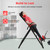 Inversion Table, 330.7lbs Capacity Heavy Duty Inversion Table Heavy Duty Strength Training Inversion Equipment w/Headrest & Adjustable Protective Belt for Back Pain Muscle Tension (Black + Red)