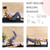 ISMIER Mini Inversion Table for Back Pain Relief, Foldable Back Stretcher with Massage Roller, 400LB Capacity Ab Machine