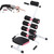 Mini Inversion Table, Adjustable Back Stretcher Table for Pain Relief, Foam Roller, 350 Lbs Load Capacity Home Gym Ergonomic Lumbar Decompression Tables Improve Posture & Spinal Health Pink Black