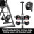 Innova ITX1200A Inversion Table with Adjustable Stretch Bars for Optimal Slope Inversion and Full Body Stretch, Silver/Black