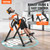 VEVOR Inversion Table, 300lbs Capacity Heavy Duty Inversion Table, Decompression Back Stretcher Machine, Strength Training Equipment with Headrest, Ankle Lock, Adjustable Protective Belt, Orange/Black
