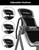 Innova Health and Fitness Inversion Table with Adjustable Headrest, Reversible Ankle Holders, and 300 lb Weight Capacity - Standard A