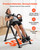VEVOR Inversion Table, 300 lbs Capacity Heavy Duty Back Inverter Stretcher, Inverted Table with Stable Structure, Dual-Roller Locking, Decompression Tables for Shoulders, Neck, Back, Knees