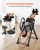 VEVOR Inversion Table, 300 lbs Capacity Heavy Duty Back Inverter Stretcher, Inverted Table with Stable Structure, Dual-Roller Locking, Decompression Tables for Shoulders, Neck, Back, Knees