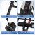 Teclor Inversion Table,Advanced Heat and Massage Function,Strength Training Inversion Table for Back Pain Relief,Heavy Duty Inversion Table 350 lbs Capacity with Wider and Thickened Backrest