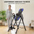 YOLEO Gravity Inversion Table for Back Pain Relief 2026 New Inversion Table w/Heat and Massage Lumbar Pad Back Stretcher Machine 300 lbs