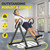 YOLEO Gravity Heavy Duty Inversion Table with Headrest & Adjustable Protective Belt Back Stretcher Machine for Pain Relief Therapy (White)