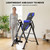 YOLEO Gravity Inversion Table for Back Pain Relief 2026 New Inversion Table w/Lumbar Support Easy to Assemble Back Stretcher Machine 300 lbs (Grayish Blue)