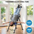 YOLEO Gravity Inversion Table for Back Pain Relief 2026 New Inversion Table w/Lumbar Support Easy to Assemble Back Stretcher Machine 300 lbs (Grayish Blue)