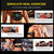 Fitness Belt Abs Stimulator Muscle Training Fitness Workout Equipment Ab Core Toner Belt for Abdominal/Arm/Leg For Home Use (Blue-03)
