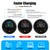 JUMPER Electronic Muscle Stimulator, ABS Stimulator, Black