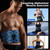 Gnisang FDA Cleared - MHD TENS Muscle Stimulator Electronic Abs Muscle Toner Ab Machine Trainer for Abdomen Easy Abs Muscle Stimulation and Activation, Home Gym Use Black1