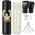 Filled Punching Bag for Adults, 4FT PU Leather Hanging Bag with 11lb Sponge Filler, Come with 12OZ Gloves, Heavy Bag Boxing Equipment for Training Karate Kickboxing Home Gym