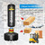 Standing Punching Bag for Adults, Feikuqi 205lbs Boxing Bag with Stand, Shock Absorber, Suction Cup Base, Punching Bag Stand for Adult, Standing Kickboxing Bag for Home Office Gym