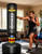 Standing Punching Bag for Adults, Feikuqi 205lbs Boxing Bag with Stand, Shock Absorber, Suction Cup Base, Punching Bag Stand for Adult, Standing Kickboxing Bag for Home Office Gym