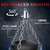 Vensmuste Punching Bag for Adults, 4FT Oxford Heavy Boxing Bag Set, Punching Bag with 12OZ Boxing Gloves, Chains, Hand Wraps, etc. Suitable for MMA Karate Kickboxing Boxing - Unfilled