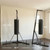 Soozier Punching Bag with Stand for Adults, 72.8"-90.9" Height Adjustable Freestanding Boxing Stand with Canvas Sandbag, Stable Triangular Base and 1" Weight Plate Storage for Home Gym MMA, Black
