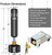 Dripex Freestanding Punching Bag 69''- 182lb Heavy Boxing Bag with Stand for Adult - Men Women Standing Boxing Bags for Home Gym