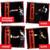 PROLAST Heavy Punching Kicking Bag for Adults, Boxing, MMA, Martial Arts, Muay Thai, Strength Training Equipment, Filled, 5ft, 100 lbs, Vertical Logo, Red