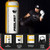PROLAST 4 Ft 135 Lb XL Heavy Punching Boxing Bag for Adults, MMA, Martial Arts, Muay Thai, Kicking, Strength Training Equipment, Unfilled, New Edition Logo, White and Yellow