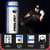 PROLAST 4 Ft 135 Lb XL Heavy Punching Boxing Bag for Adults, MMA, Martial Arts, Muay Thai, Kicking, Strength Training Equipment, Unfilled, New Edition Logo, White and Blue