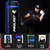 PROLAST 4Ft 135Lb XL Heavy Punching Boxing Bag for Adults, MMA, Martial Arts, Muay Thai, Kicking, Strength Training Equipment, Filled, New Edition Logo, Black and Blue