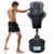 ENKAIYIXING Height Adjustable Freestanding Humanoid Punching Dummy, Silicone Boxing Punching Bag with Stable Large Fillable Base for Adults, Kickboxing MMA Home Gym Workout Training