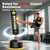 FITVEN Freestanding Punching Bag 70''-190lbs with Boxing Gloves Heavy Boxing Bag with Suction Cup Base - Men Stand Kickboxing Bag for Home Office